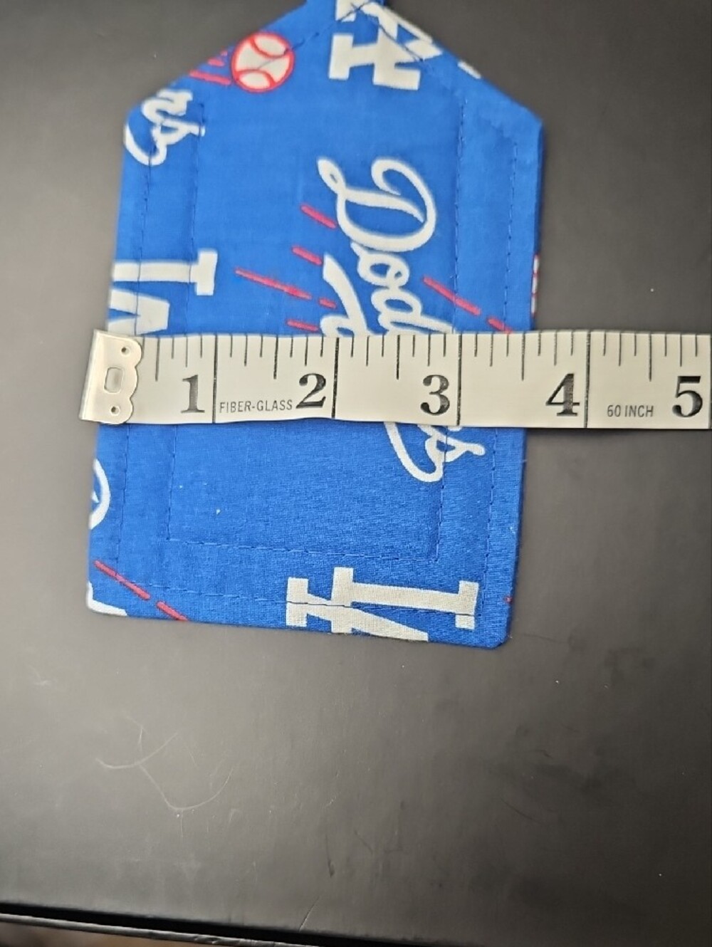 Dodgers Blue Carry-On Luggage Tag Fabric Material- NWOT - Picture 7 of 8